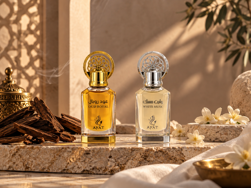 Alcohol-free perfume oils