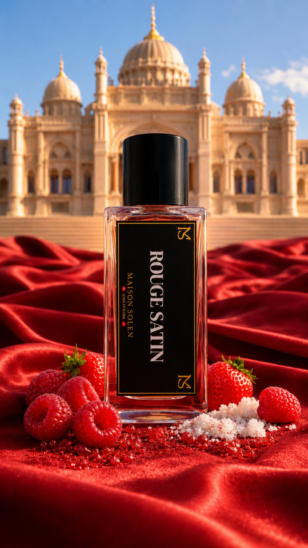Rouge Satin - Maison Solen